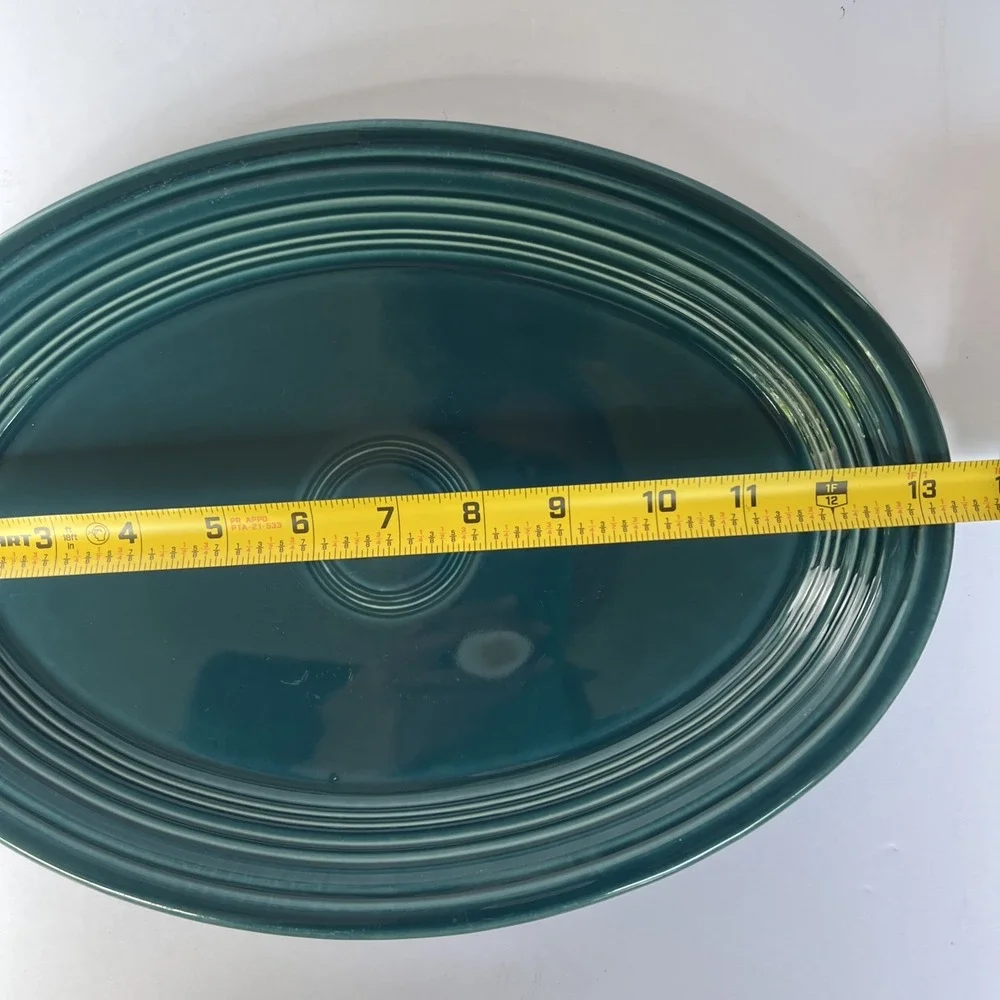 VTG Fiesta Juniper Oval Serving Platter 13.5